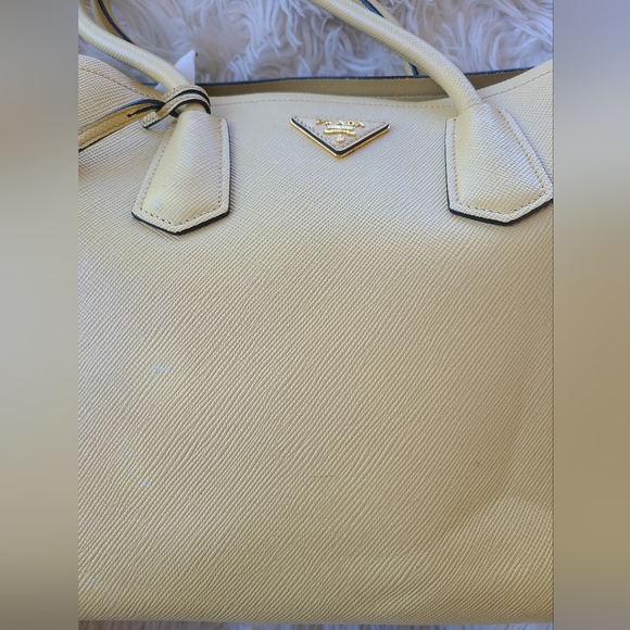 Prada Double Tote Saffiano Leather Color Ginestra - Picture 14 of 16